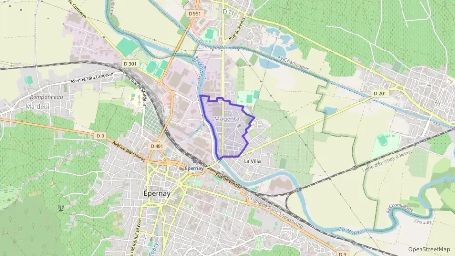 Appartement 83 m² trois pièces à vendre à Magenta Appartement 83 m² trois pièces à vendre à Magenta