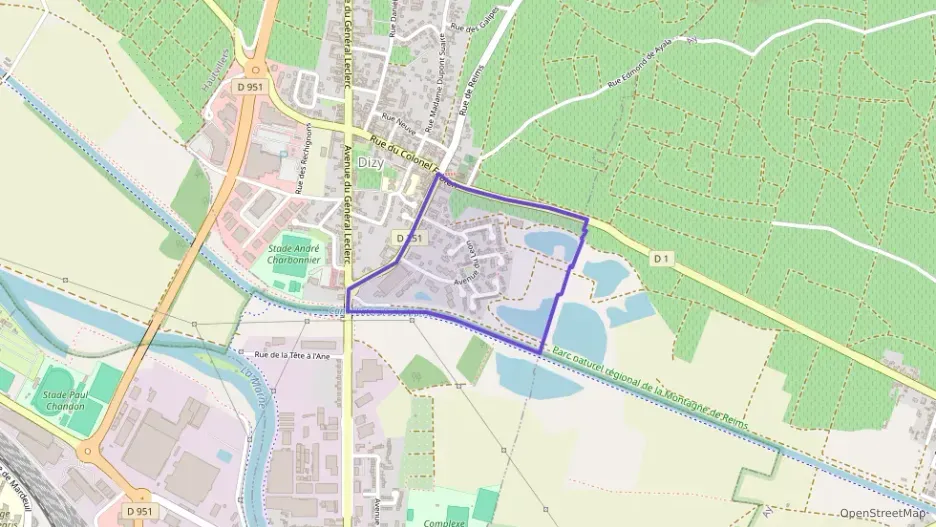 Appartement 46 m² deux pieces à vendre à Dizy Appartement 46 m² deux pieces à vendre à Dizy