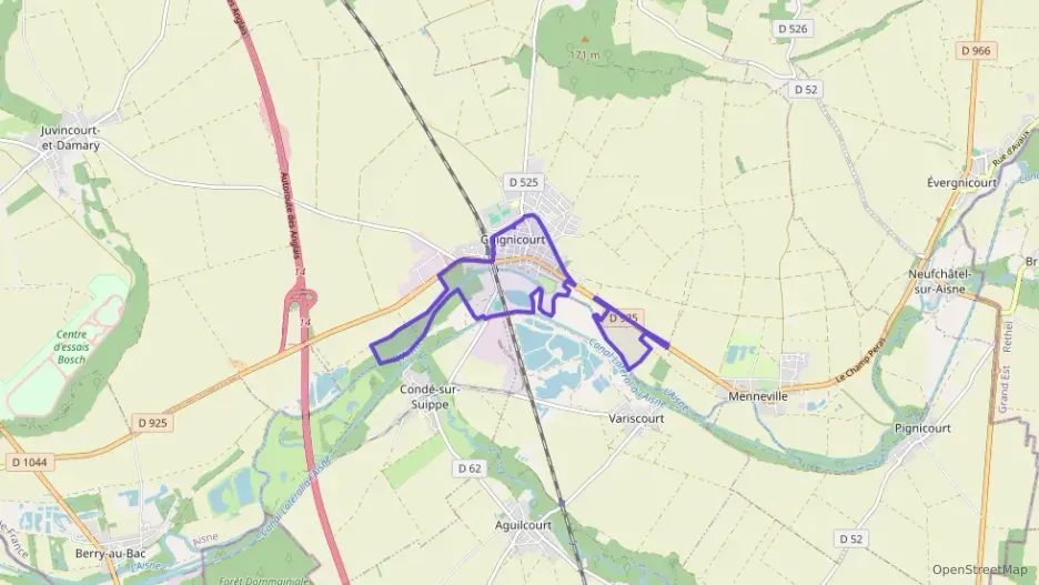 Appartement 68 m² trois pièces à vendre à Villeneuve-sur-Aisne