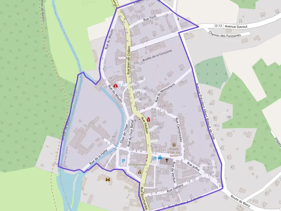 Appartement 77 m² quatre pièces à vendre à L`Isle-sur-Serein