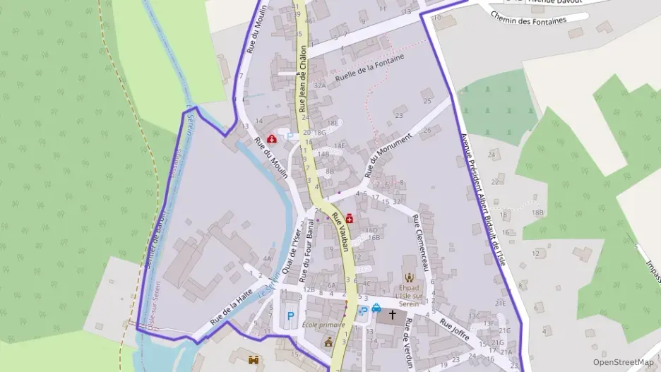 Appartement 60 m² deux pieces à vendre à L`Isle-sur-Serein