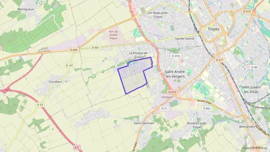 Appartement 80 m² quatre pièces à vendre à La Rivière-de-Corps