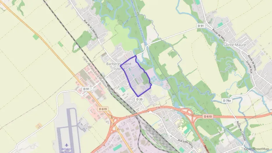 Appartement 91 m² trois pièces à vendre à Barberey-Saint-Sulpice Appartement 91 m² trois pièces à vendre à Barberey-Saint-Sulpice