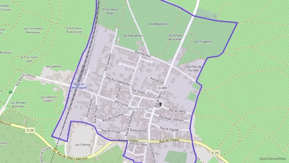 Appartement 50 m² trois pièces à vendre à Rilly-la-Montagne Appartement 50 m² trois pièces à vendre à Rilly-la-Montagne