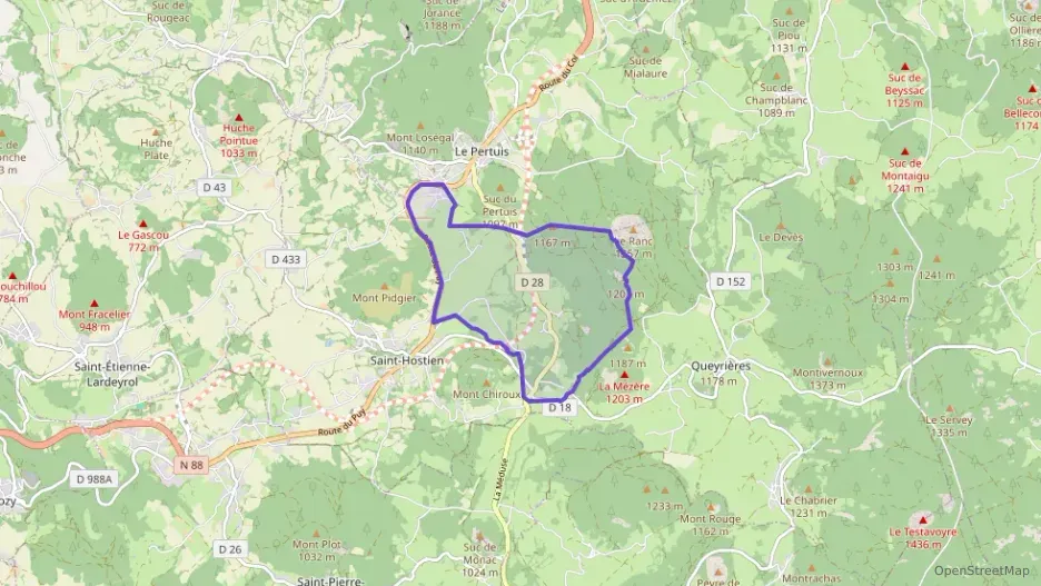 Appartement 91 m² cinq pièces à vendre à Saint-Hostien