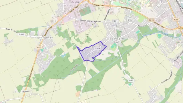 Appartement 79 m² trois pièces à vendre à Rosières-près-Troyes