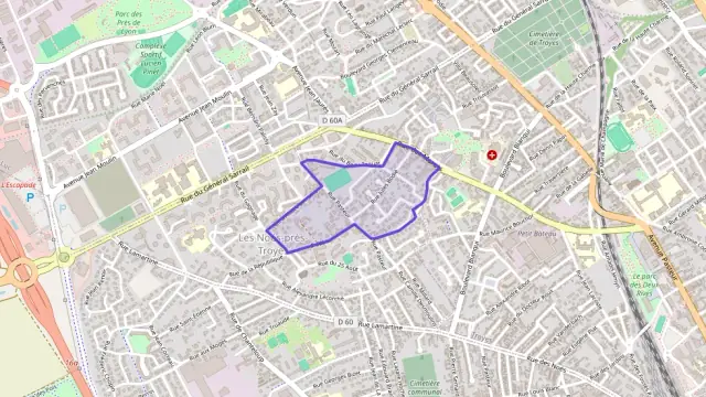 Appartement 70 m² trois pièces à vendre à Les Noës-près-Troyes