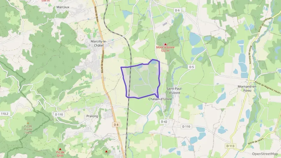 Appartement 50 m² deux pieces à vendre à Chalain-d`Uzore