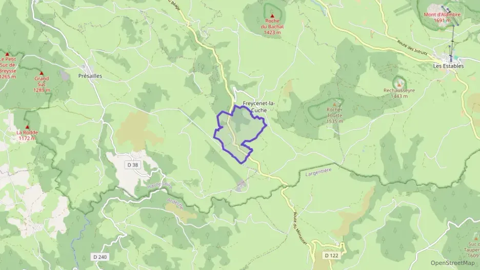 Appartement 42 m² trois pièces à vendre à Freycenet-la-Cuche