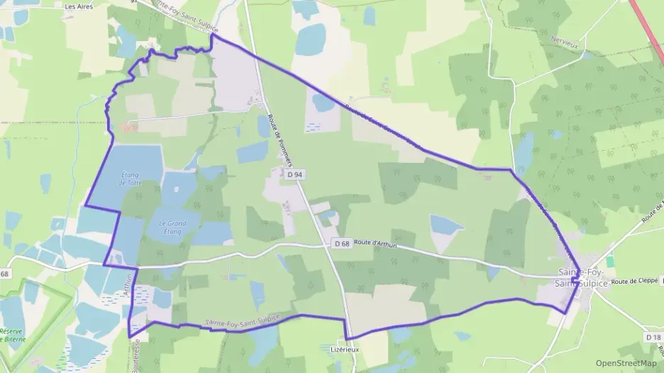 Appartement 68 m² trois pièces à vendre à Sainte-Foy-Saint-Sulpice