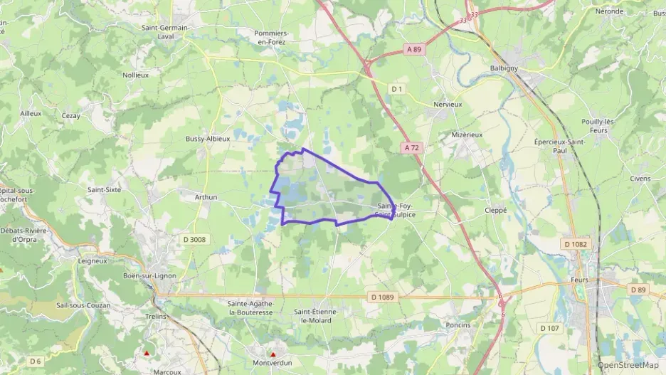 Appartement 68 m² trois pièces à vendre à Sainte-Foy-Saint-Sulpice