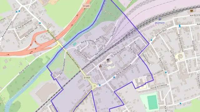 Appartement 60 m² deux pieces à vendre à Marpent