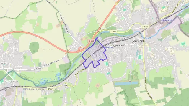 Appartement 60 m² deux pieces à vendre à Marpent