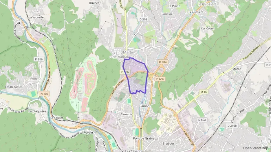 Appartement 48 m² deux pieces à vendre à Saint-Martin-de-Valgalgues