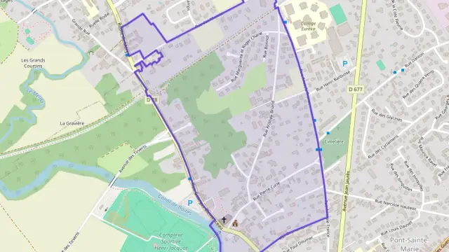 Appartement 70 m² trois pièces à vendre à Pont-Sainte-Marie