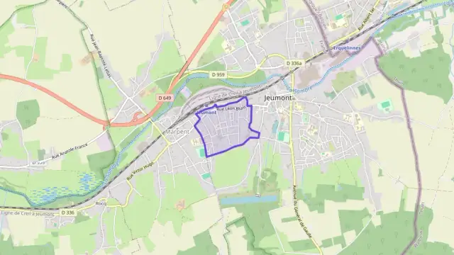 Appartement 35 m² deux pieces à vendre à Jeumont