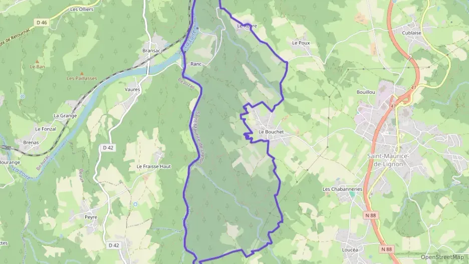 Appartement 47 m² deux pieces à vendre à Saint-Maurice-de-Lignon