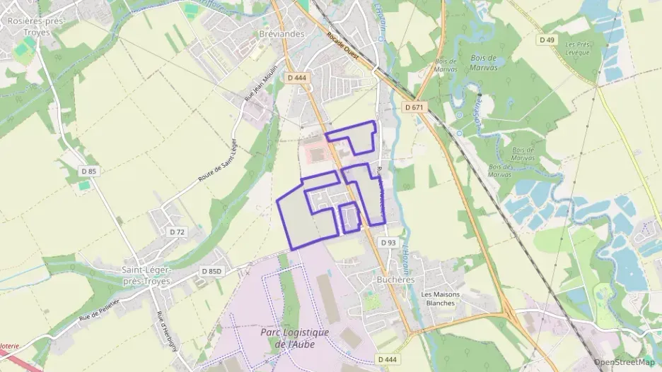 Appartement 90 m² quatre pièces à vendre à Buchères Appartement 90 m² quatre pièces à vendre à Buchères