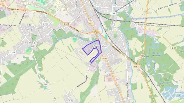 Appartement 49 m² deux pieces à vendre à Bréviandes