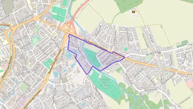 Appartement 100 m² quatre pièces à vendre à Saint-Parres-aux-Tertres