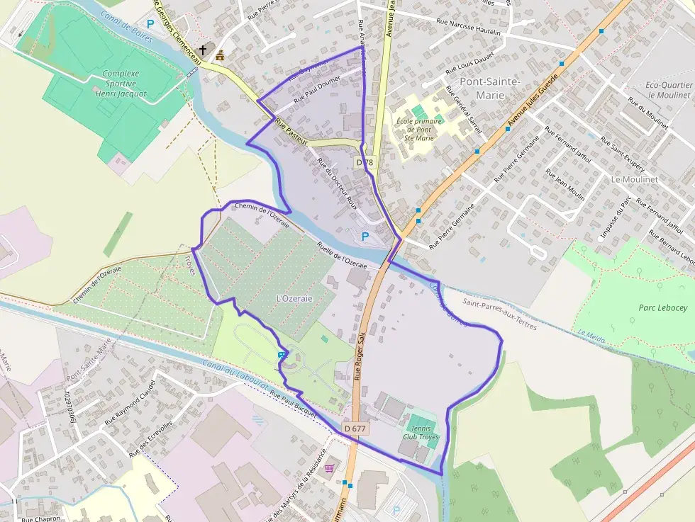 Appartement 62 m² trois pièces à vendre à Pont-Sainte-Marie