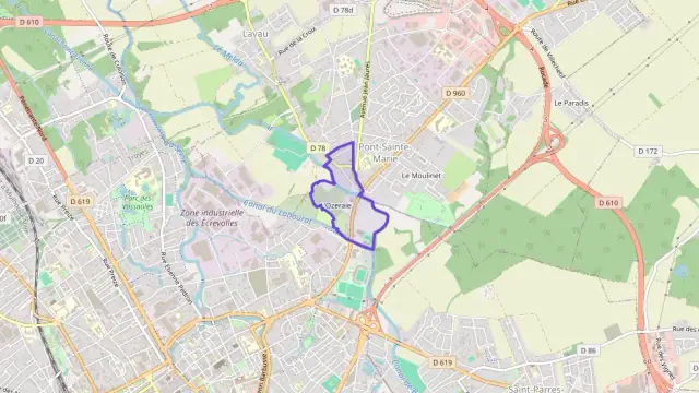 Appartement 62 m² trois pièces à vendre à Pont-Sainte-Marie