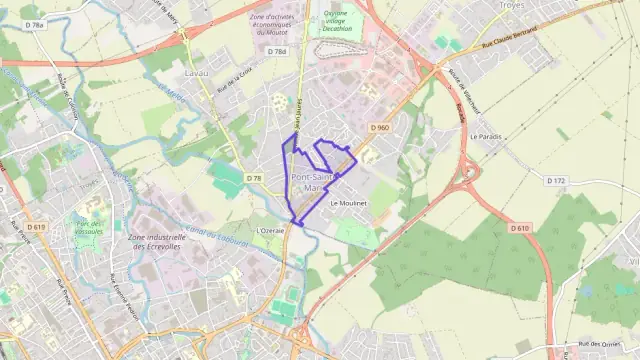 Appartement 59 m² trois pièces à vendre à Pont-Sainte-Marie