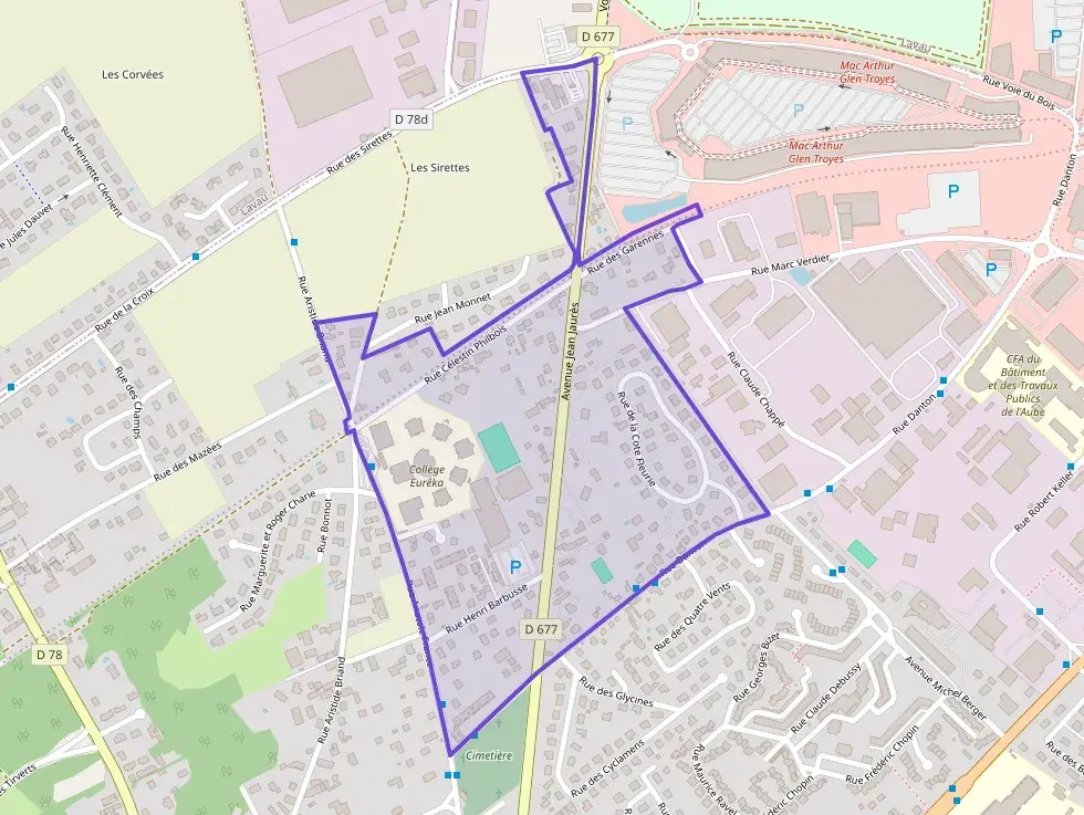 Appartement 86 m² quatre pièces à vendre à Pont-Sainte-Marie