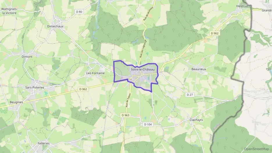 Appartement 79 m² trois pièces à vendre à Solre-le-Château