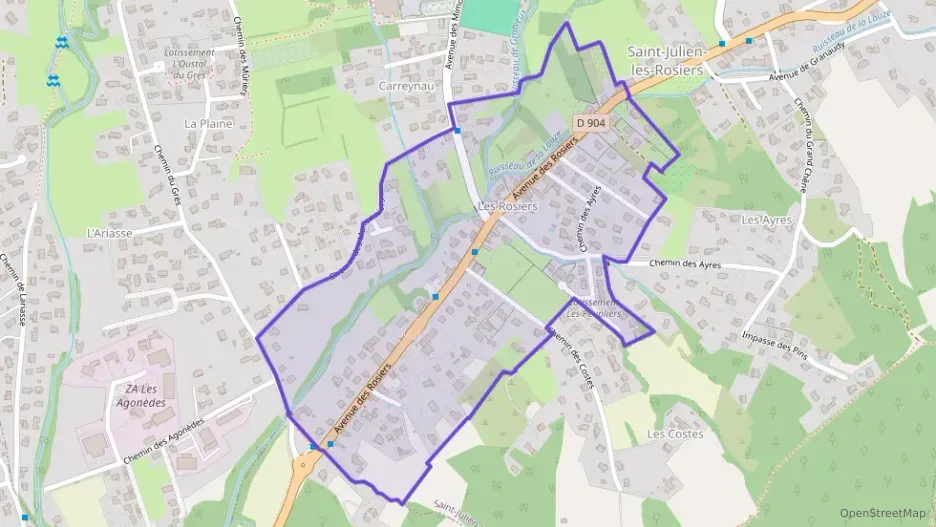 Appartement 71 m² trois pièces à vendre à Saint-Julien-les-Rosiers Appartement 71 m² trois pièces à vendre à Saint-Julien-les-Rosiers