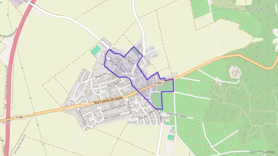 Appartement 70 m² trois pièces à vendre à Cernay-lès-Reims Appartement 70 m² trois pièces à vendre à Cernay-lès-Reims