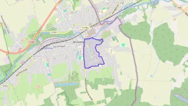 Appartement 53 m² quatre pièces à vendre à Jeumont