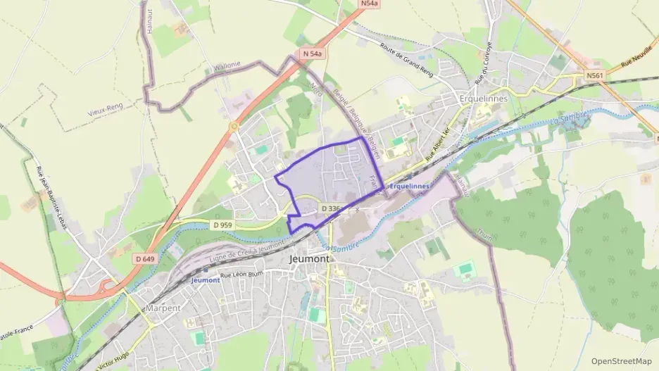 Appartement 48 m² trois pièces à vendre à Jeumont Appartement 48 m² trois pièces à vendre à Jeumont