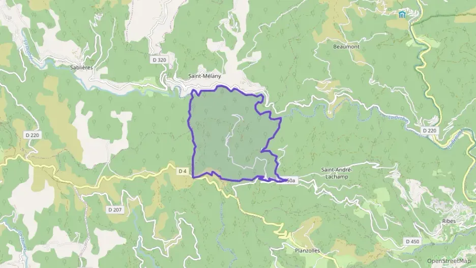 Appartement 36 m² une piece à vendre à Saint-André-Lachamp