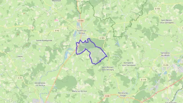 Appartement 56 m² trois pièces à vendre à Toulon-sur-Arroux