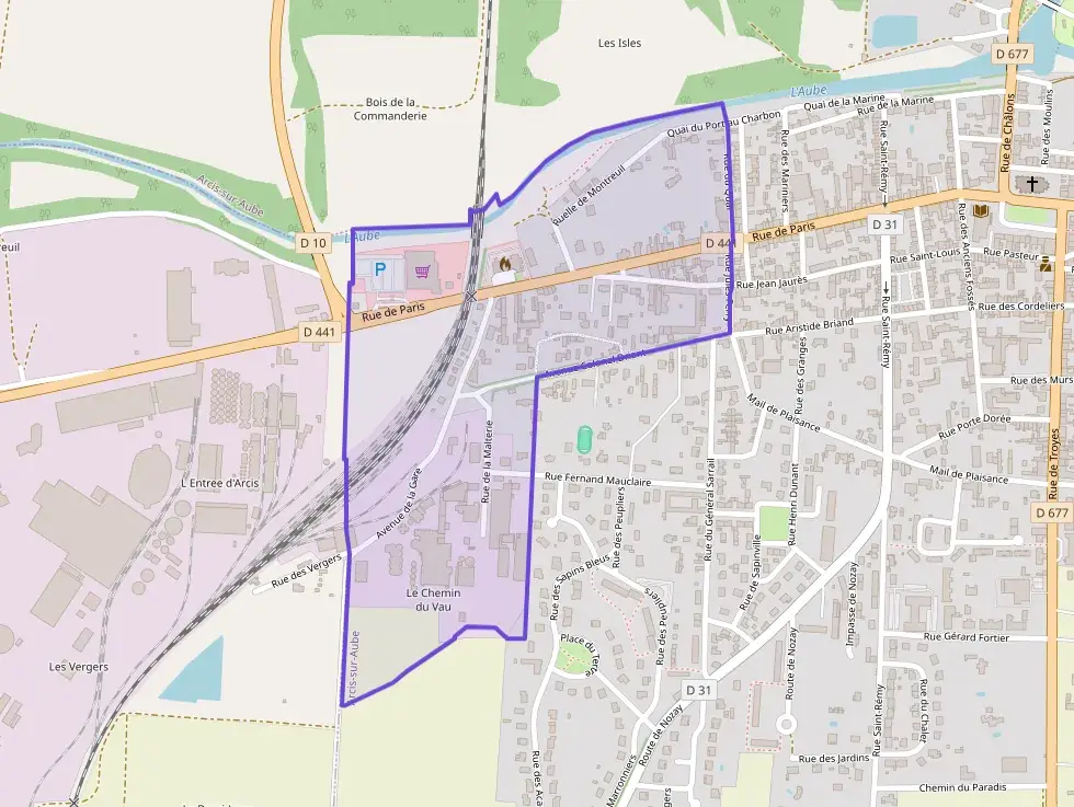 Appartement 87 m² trois pièces à vendre à Arcis-sur-Aube