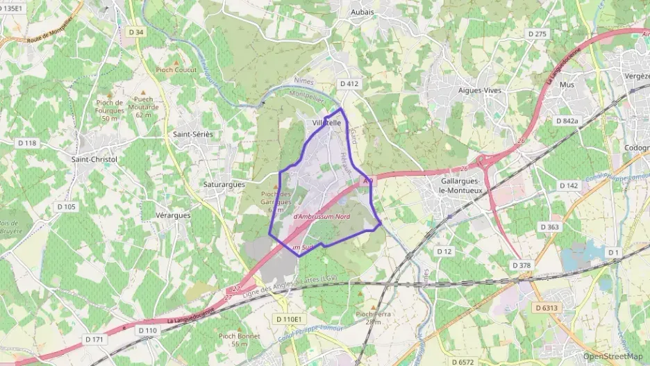 Appartement 80 m² quatre pièces à vendre à Villetelle Appartement 80 m² quatre pièces à vendre à Villetelle