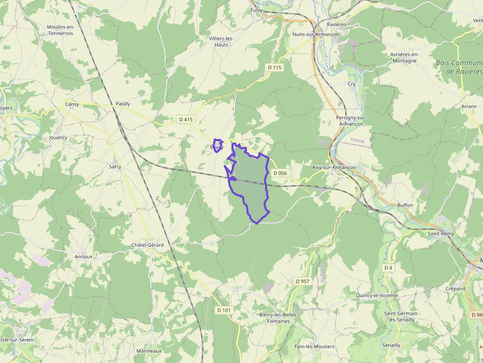 Appartement 52 m² une piece à vendre à Étivey