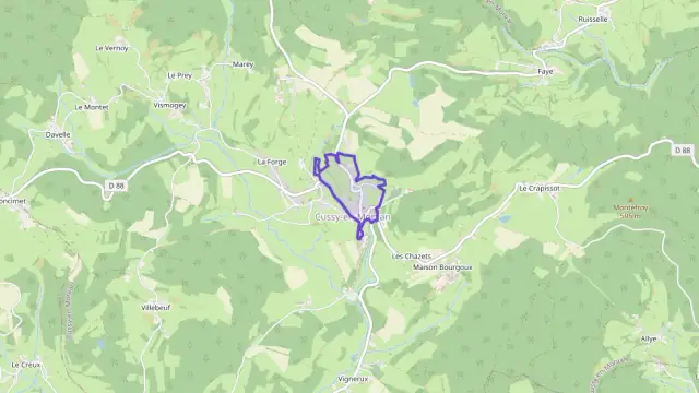 Appartement 62 m² deux pieces à vendre à Cussy-en-Morvan