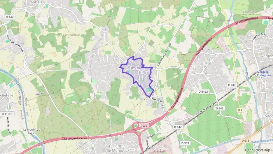 Appartement 83 m² trois pièces à vendre à Aigues-Vives Appartement 83 m² trois pièces à vendre à Aigues-Vives