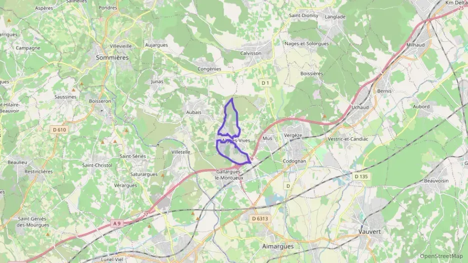 Appartement 58 m² trois pièces à vendre à Aigues-Vives Appartement 58 m² trois pièces à vendre à Aigues-Vives