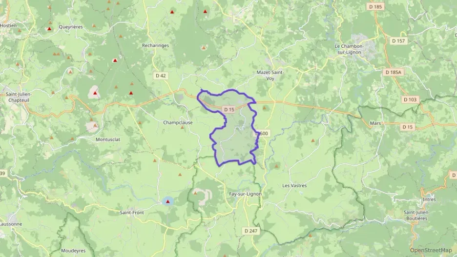 Appartement 40 m² deux pieces à vendre à Mazet-Saint-Voy