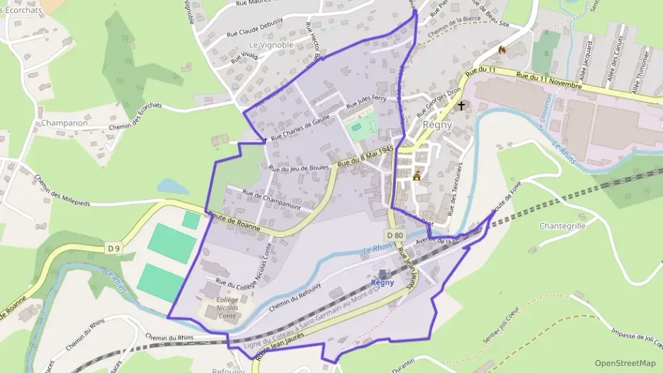 Appartement 90 m² quatre pièces à vendre à Régny Appartement 90 m² quatre pièces à vendre à Régny