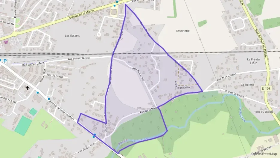 Appartement 100 m² quatre pièces à vendre à Bonson Appartement 100 m² quatre pièces à vendre à Bonson