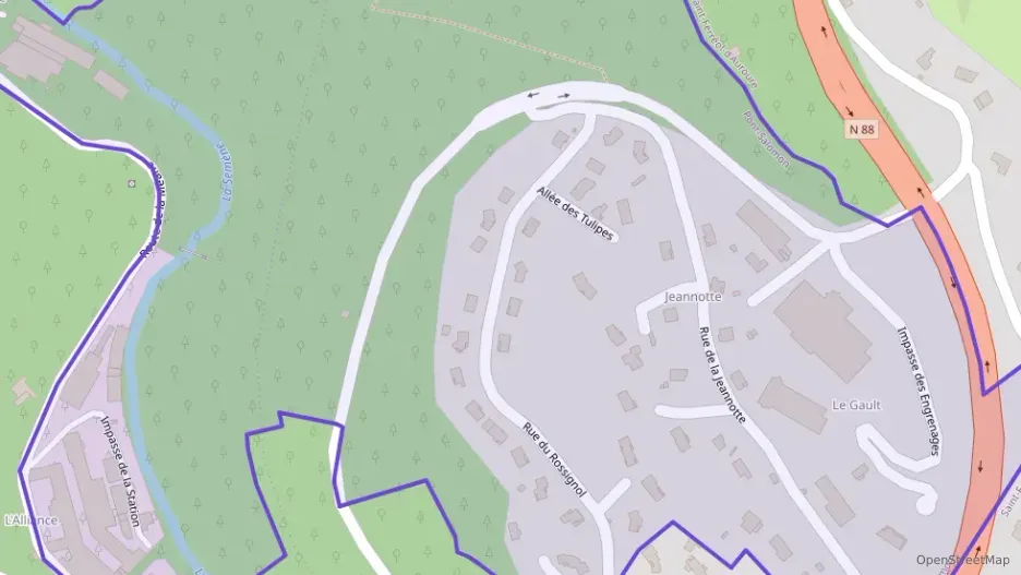 Appartement 56 m² deux pieces à vendre à Pont-Salomon