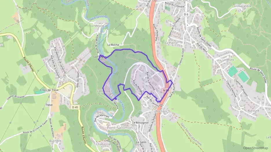 Appartement 56 m² deux pieces à vendre à Pont-Salomon