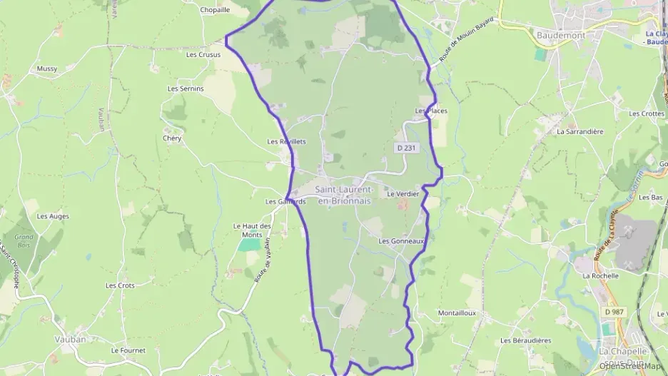 Appartement 30 m² une piece à vendre à Saint-Laurent-en-Brionnais