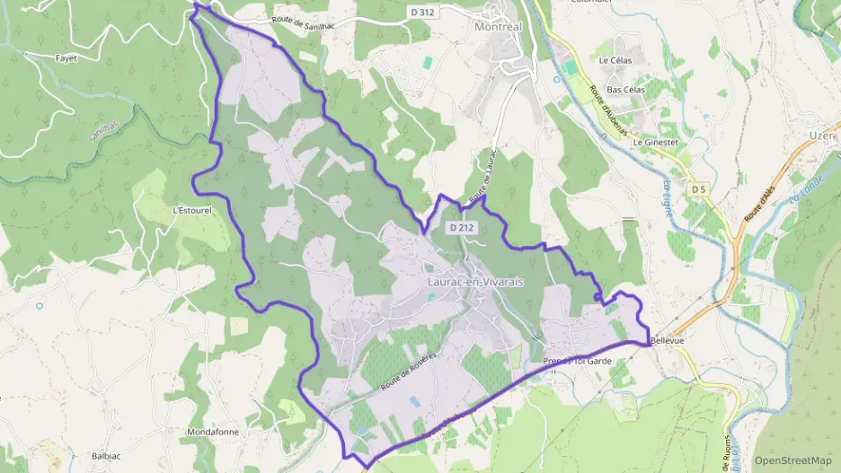 Appartement 62 m² trois pièces à vendre à Laurac-en-Vivarais