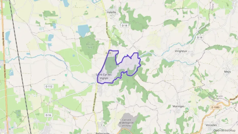 Appartement 64 m² trois pièces à vendre à Saint-Cyr-les-Vignes Appartement 64 m² trois pièces à vendre à Saint-Cyr-les-Vignes