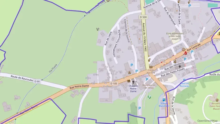 Appartement 57 m² trois pièces à vendre à Montfaucon-en-Velay Appartement 57 m² trois pièces à vendre à Montfaucon-en-Velay